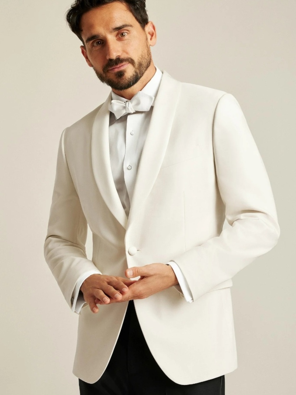 BONOBOS Empire Stretch Italian Wool Tuxedo Jacket - Size 42R